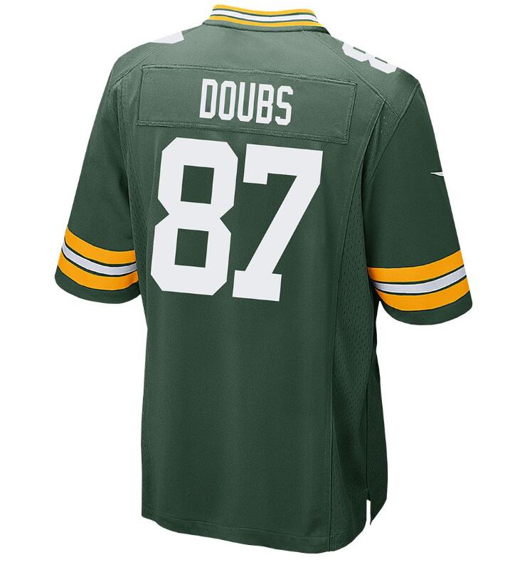 Men Green Bay Packers 87 Doubs Nike green Game Jersey